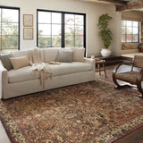 Joanna Gaines x Loloi Banks Brick / Ivory Rug RUGS - synthetic Loloi