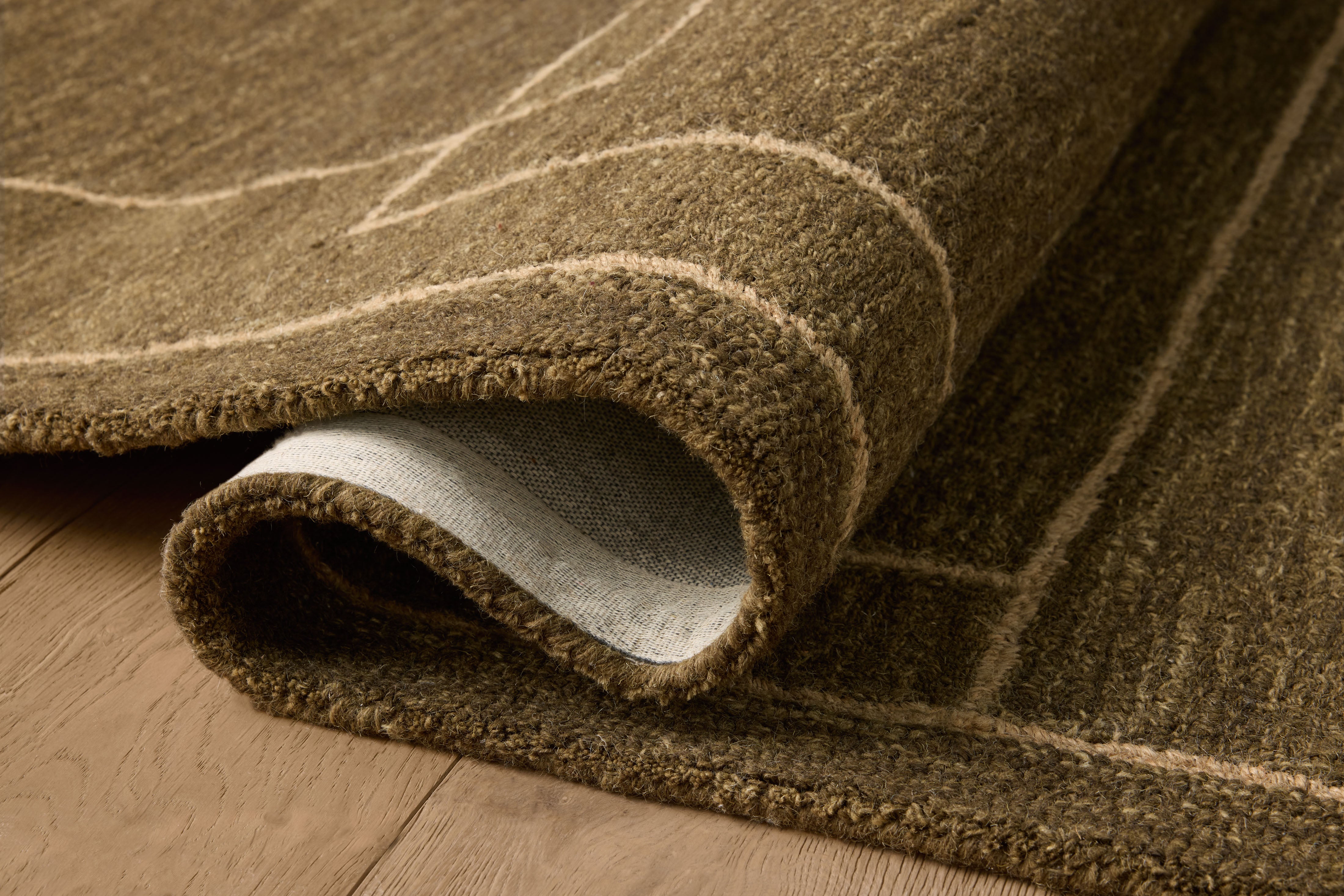 Jeremiah Brent x Loloi Barrow Olive / Natural Rug RUGS-geometric Loloi