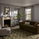 Jeremiah Brent x Loloi Barrow Moss / Beige Rug RUGS-geometric Loloi