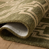 Jeremiah Brent x Loloi Barrow Moss / Beige Rug RUGS-geometric Loloi