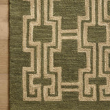 Jeremiah Brent x Loloi Barrow Moss / Beige Rug RUGS-geometric Loloi