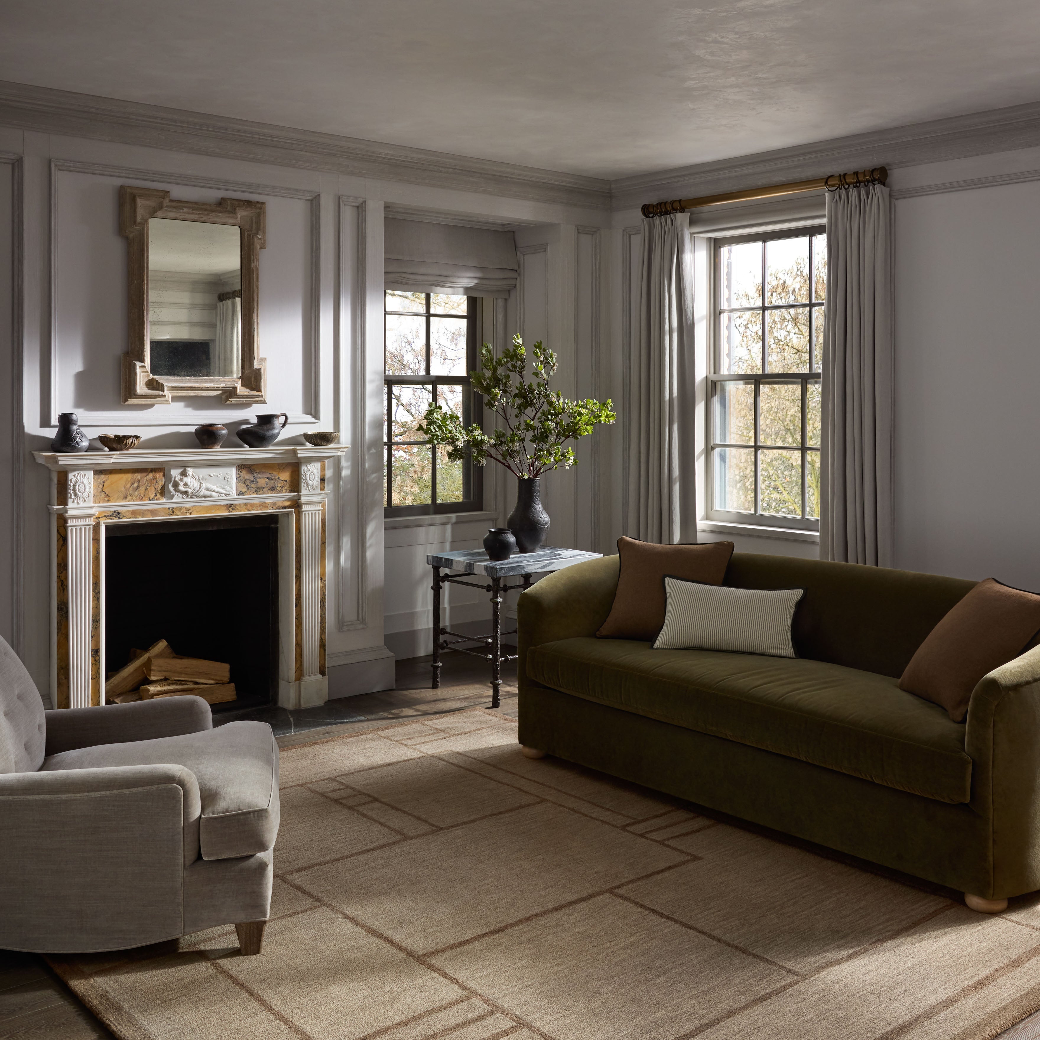 Jeremiah Brent x Loloi Barrow Beige / Taupe Rug RUGS-geometric Loloi
