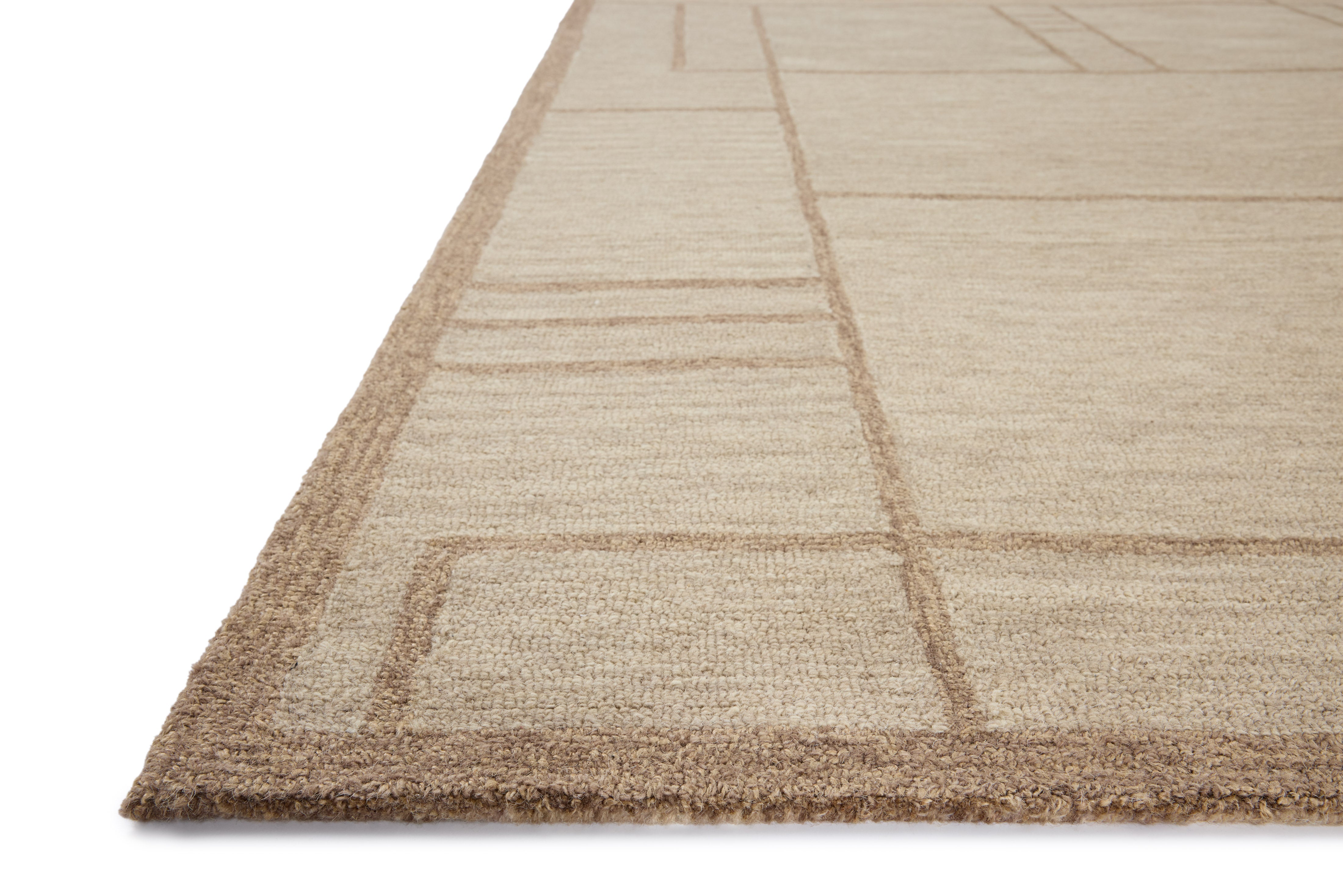 Jeremiah Brent x Loloi Barrow Beige / Taupe Rug RUGS-geometric Loloi