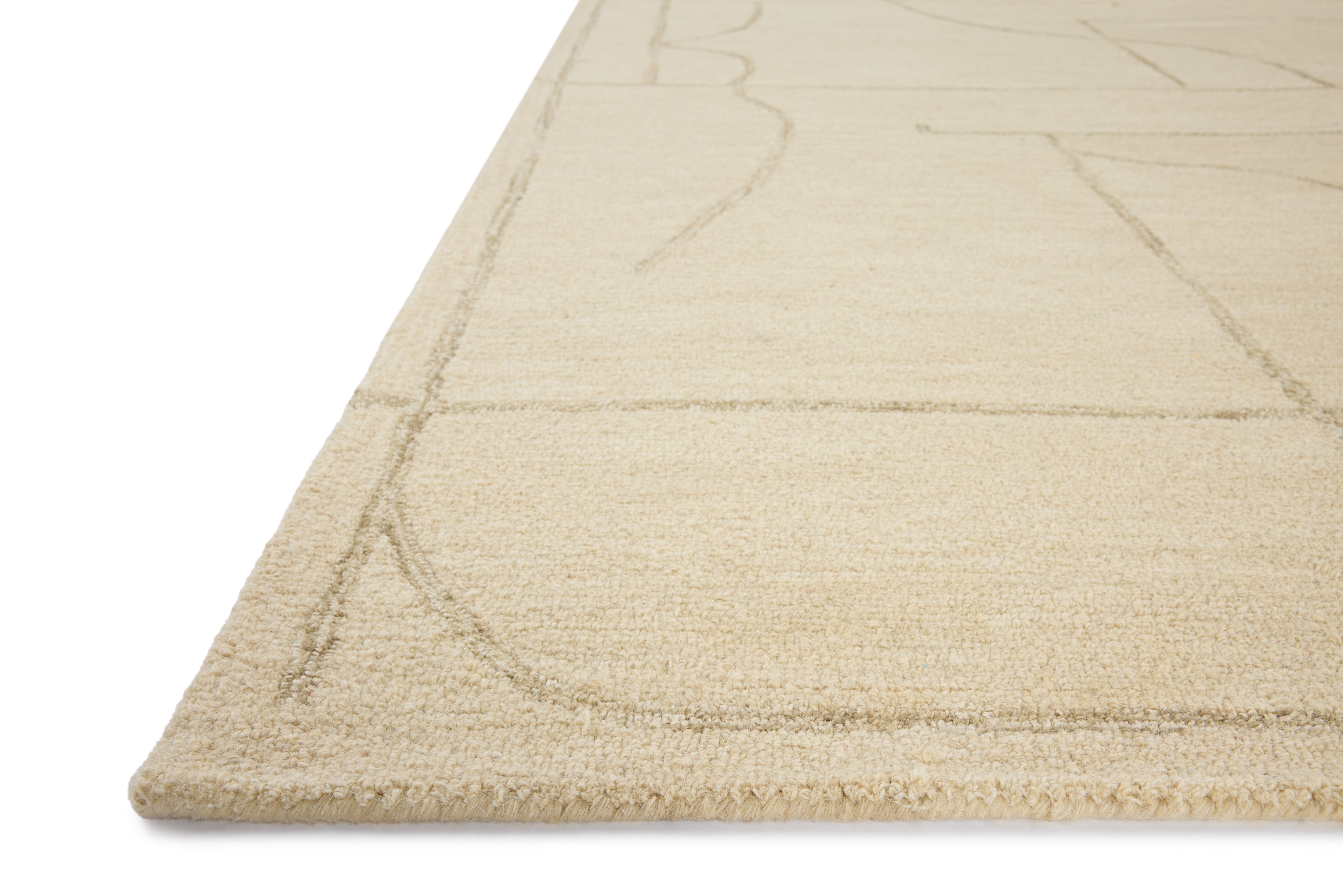 Jeremiah Brent x Loloi Barrow Ivory / Taupe Rug RUGS-geometric Loloi