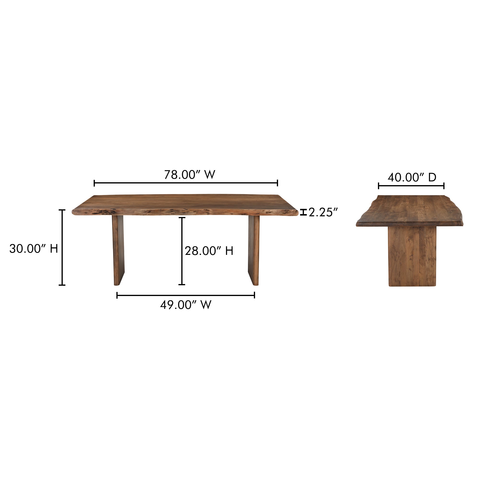 Liora Dining Table FURNITURE - dining table Moe's Furniture