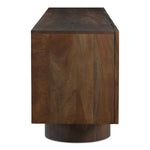 Hollis Media Unit Warm Brown Furniture - tv tables Moe's Furniture