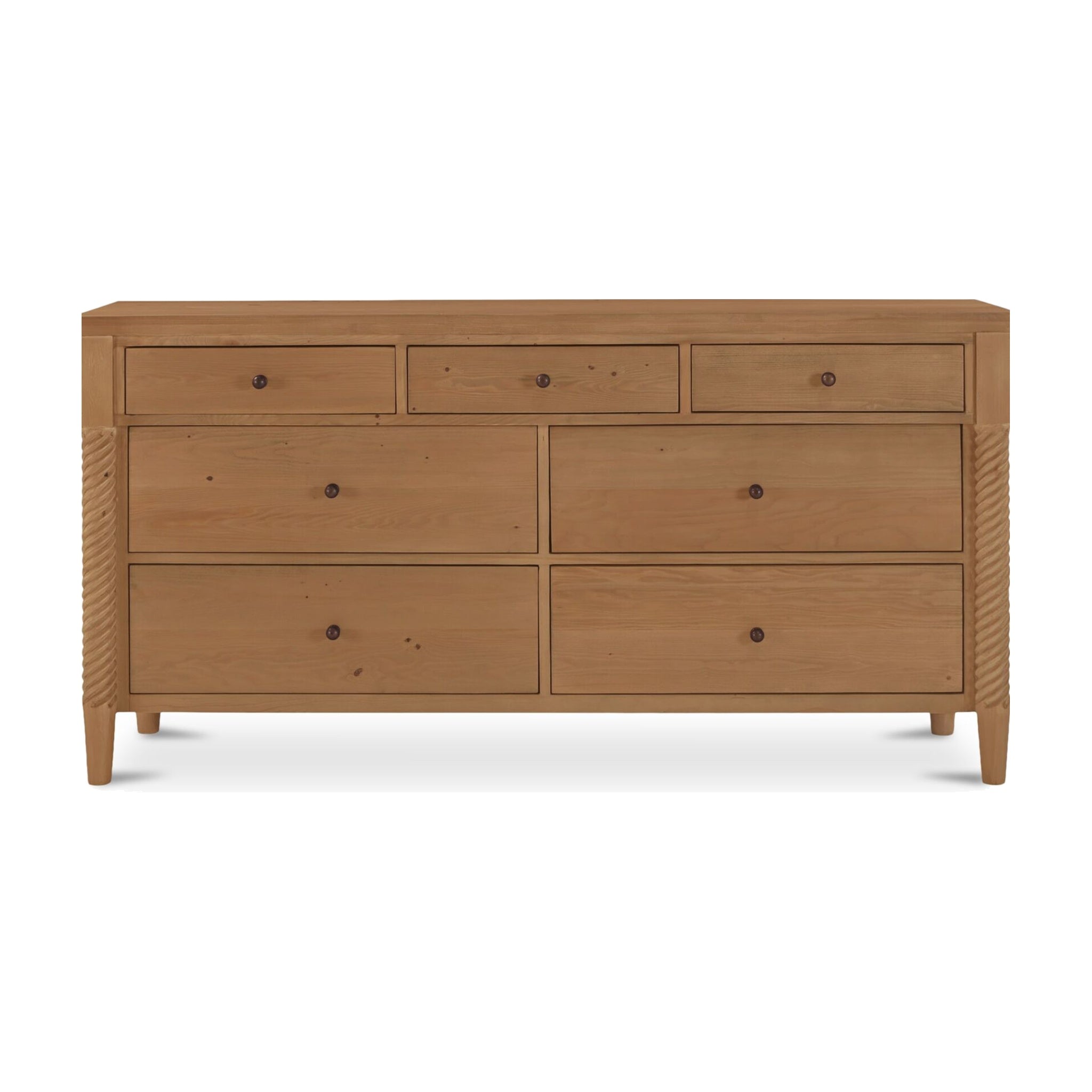 Joni 7 Drawer Dresser FURNITURE - dresser Moe's Furniture
