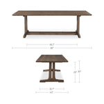 Samuel Dining Table FURNITURE - dining table Moe's Furniture