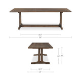 Samuel Dining Table FURNITURE - dining table Moe's Furniture