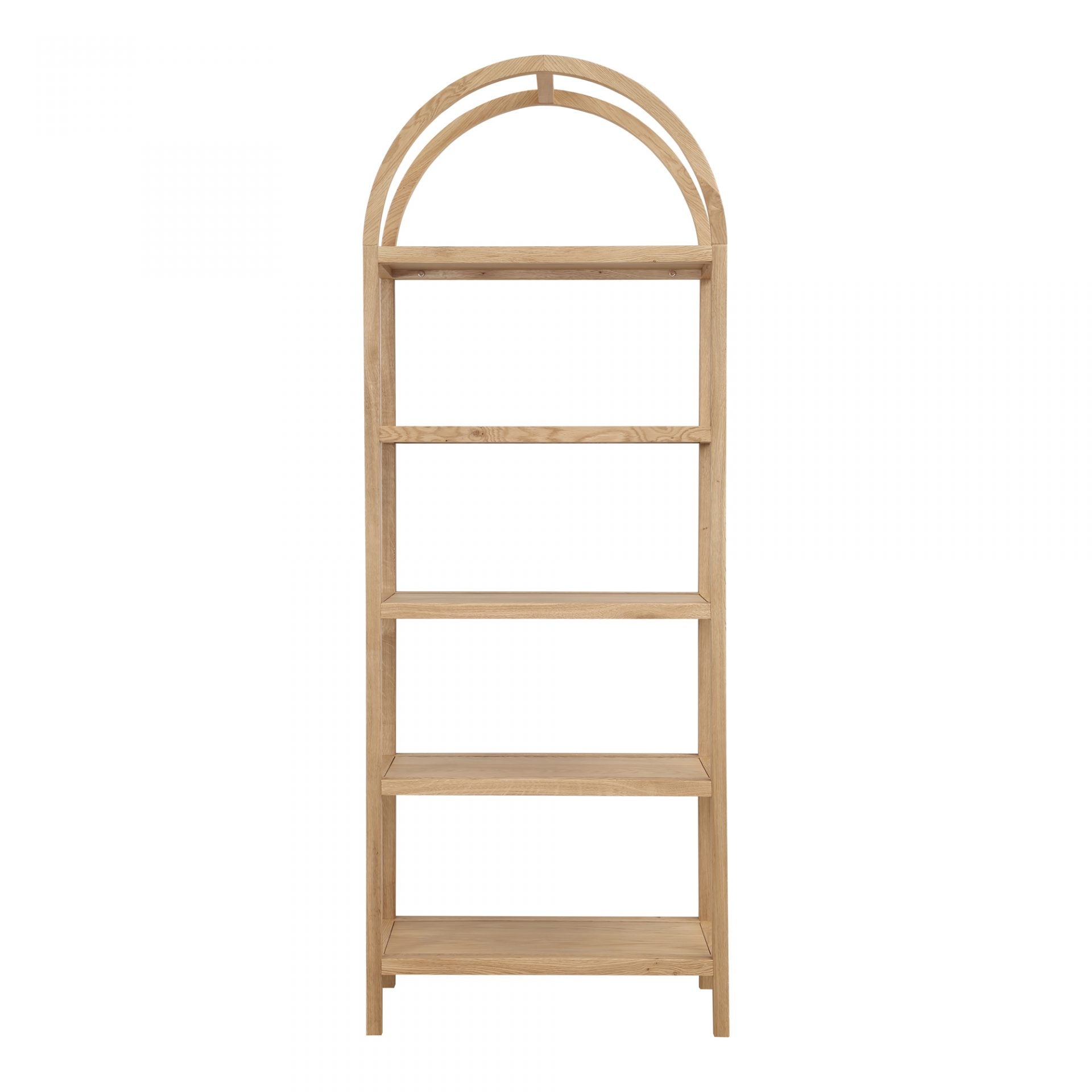 FLOOR MODEL - Row Bookcase - Natural FURNITURE - floor model Moe's Furniture