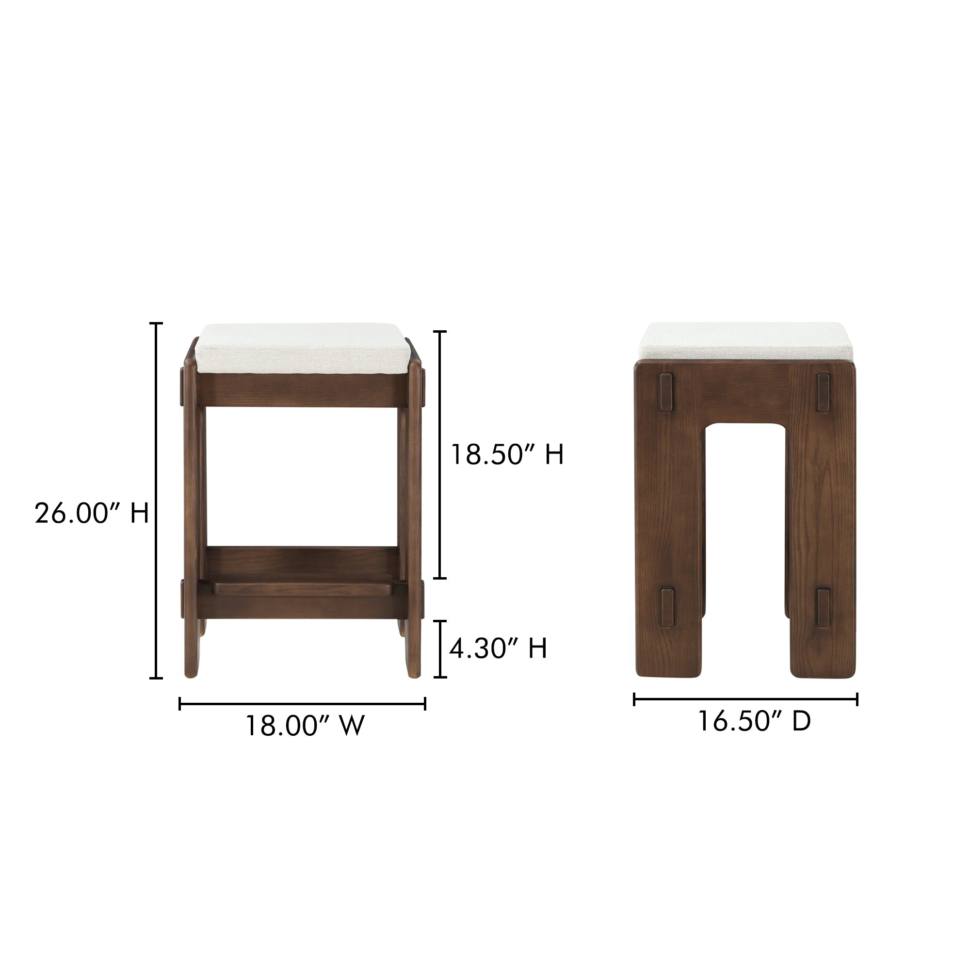 Ashby Counter Stool FURNITURE - counter stool Moe's Furniture