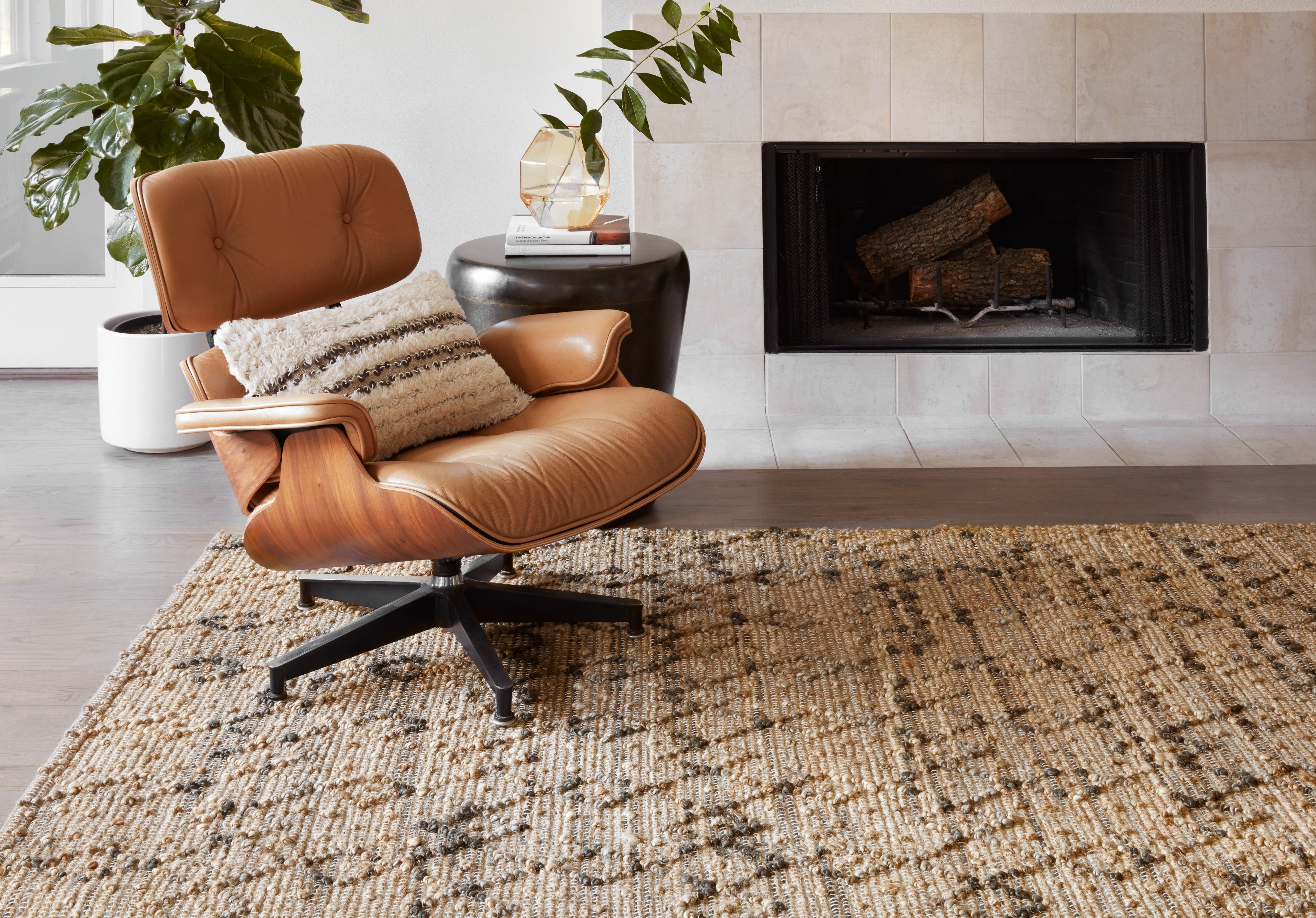 Loloi Beacon Charcoal Rug RUGS - jute Loloi