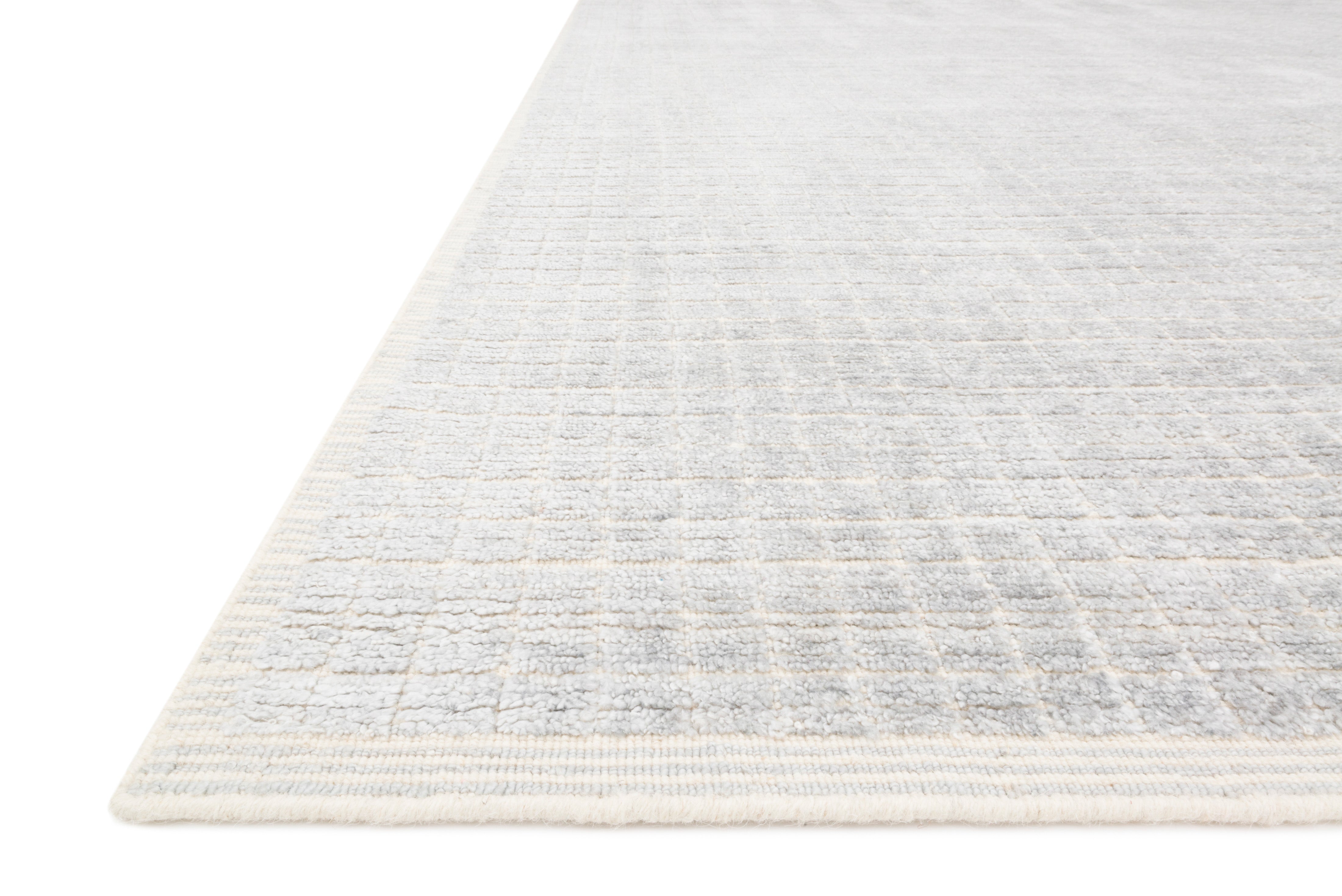 Loloi Beverly Silver/ Sky Rug 2-RUGS-patterned Loloi