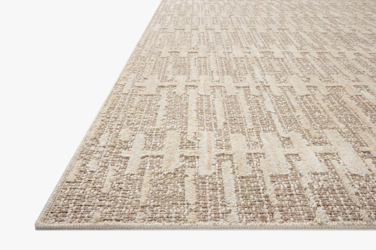 Amber Lewis x Loloi Bexley Taupe / Natural Rug RUGS - synthetic Loloi