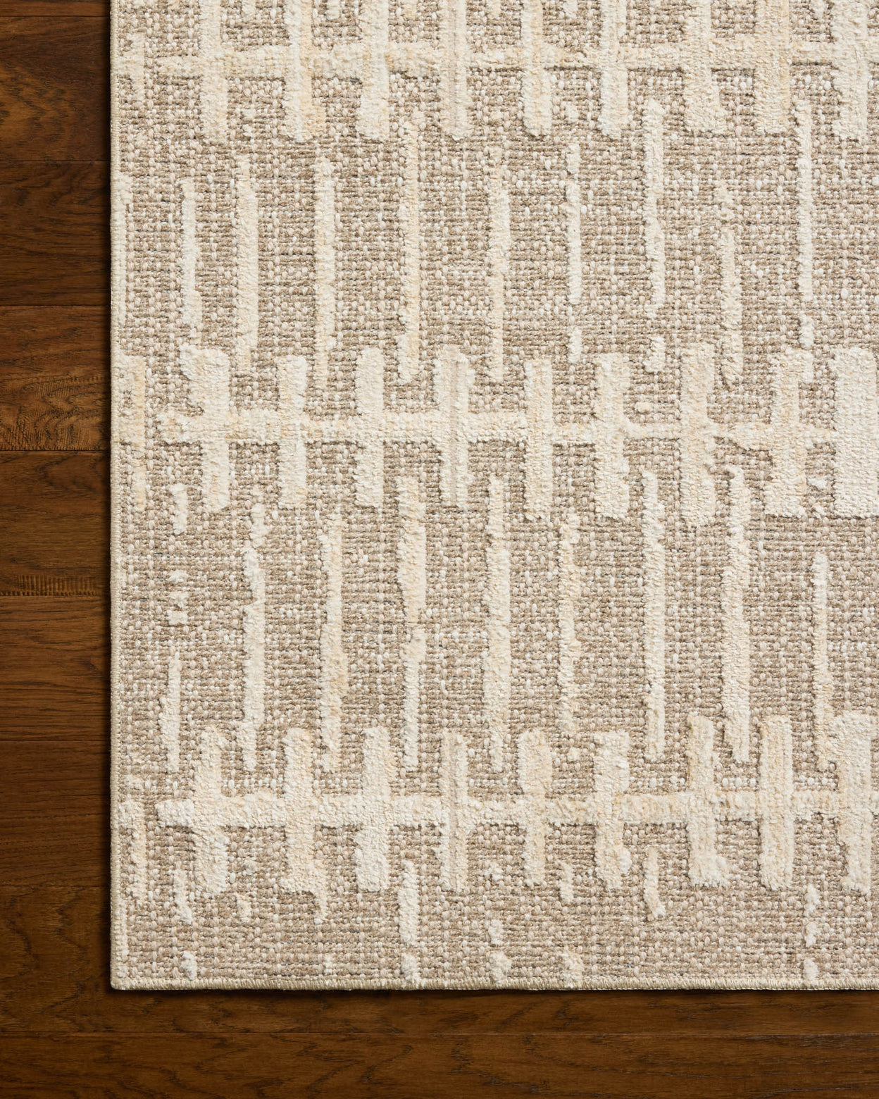 Amber Lewis x Loloi Bexley Taupe / Natural Rug RUGS - synthetic Loloi