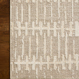 Amber Lewis x Loloi Bexley Taupe / Natural Rug RUGS - synthetic Loloi
