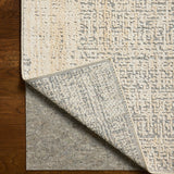 Amber Lewis x Loloi Bexley Natural / Slate Rug RUGS - synthetic Loloi