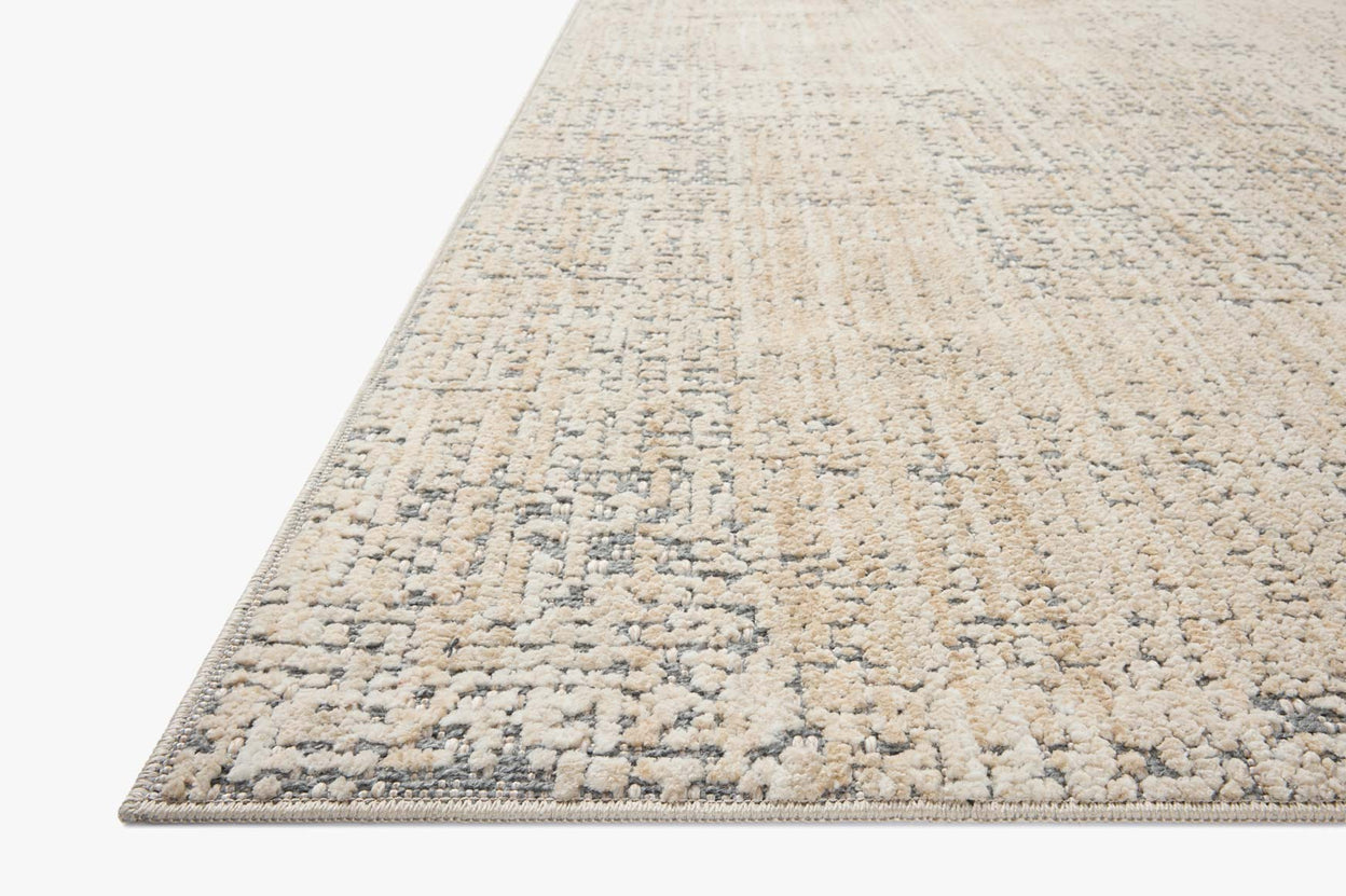Amber Lewis x Loloi Bexley Natural / Slate Rug RUGS - synthetic Loloi