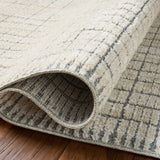 Amber Lewis x Loloi Bexley Slate / Natural Rug RUGS - synthetic Loloi