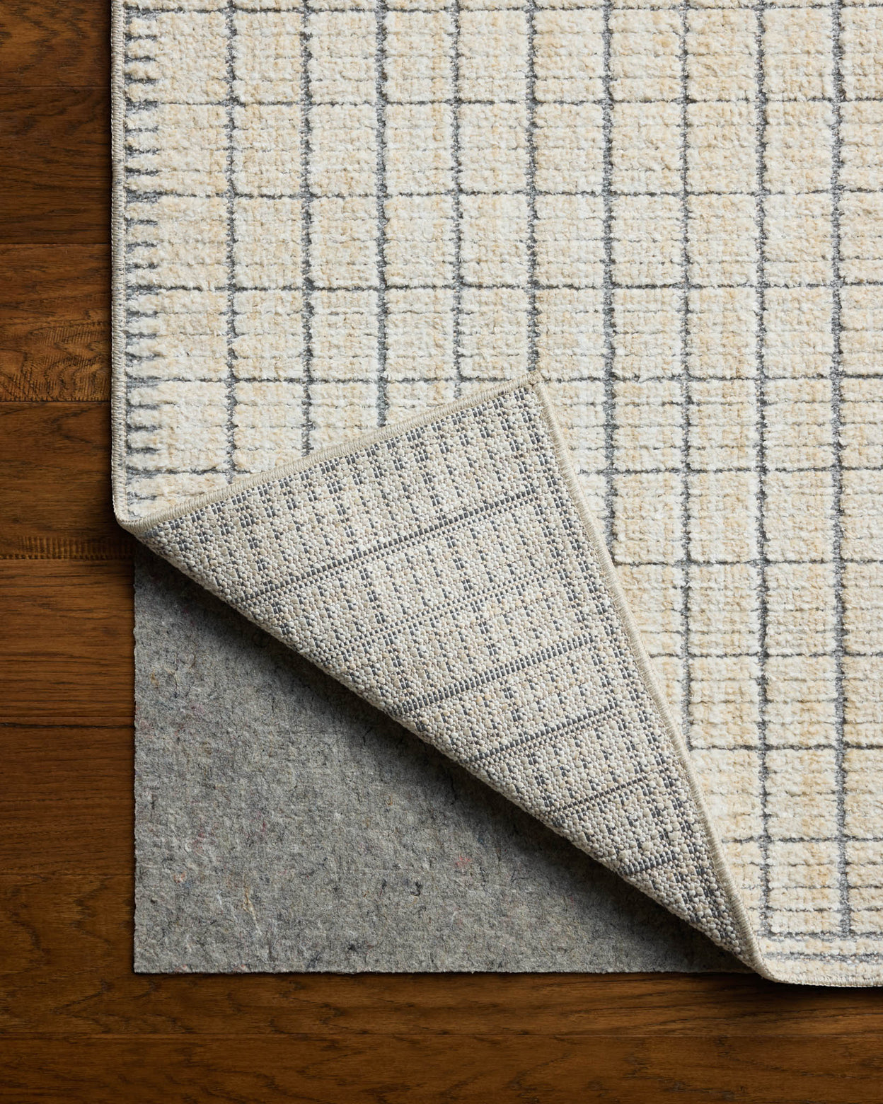 Amber Lewis x Loloi Bexley Slate / Natural Rug RUGS - synthetic Loloi