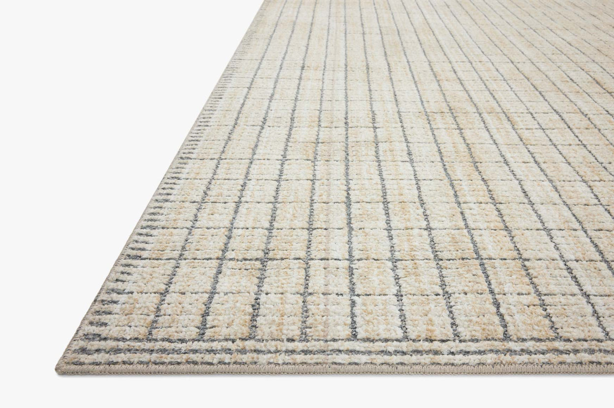Amber Lewis x Loloi Bexley Slate / Natural Rug RUGS - synthetic Loloi
