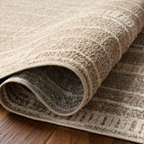 Amber Lewis x Loloi Bexley Mushroom / Natural Rug RUGS - synthetic Loloi