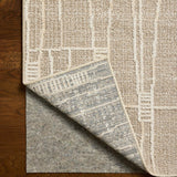 Amber Lewis x Loloi Bexley Mushroom / Natural Rug RUGS - synthetic Loloi