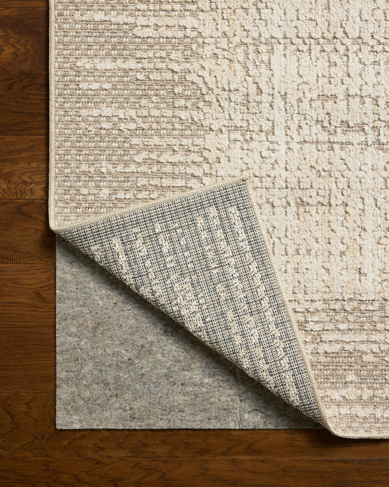 Amber Lewis x Loloi Bexley Natural / Taupe Rug RUGS - synthetic Loloi