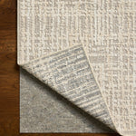Amber Lewis x Loloi Bexley Natural / Dove Rug RUGS - synthetic Loloi