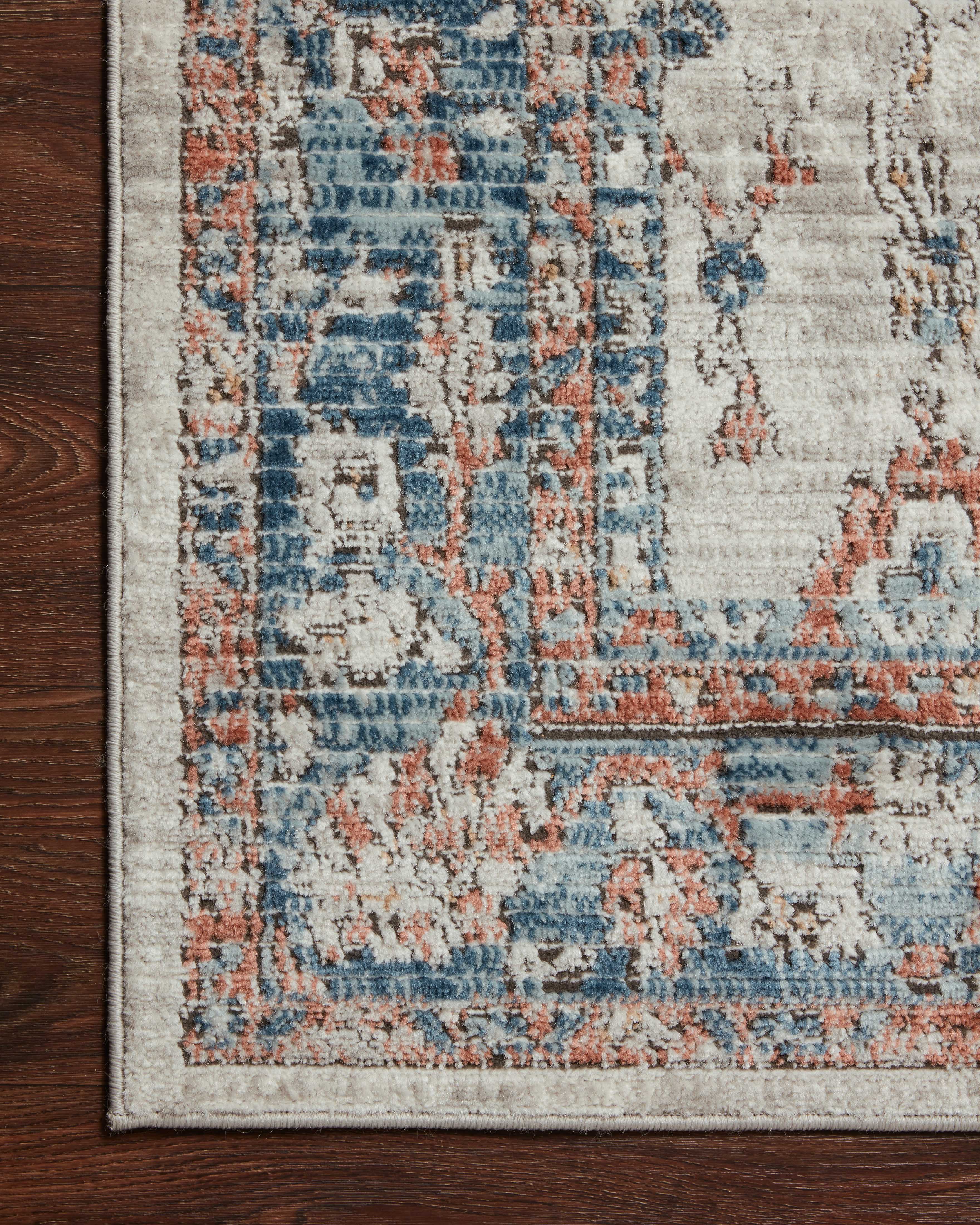 Loloi Bianca Dove / Multi Rug RUGS - synthetic Loloi