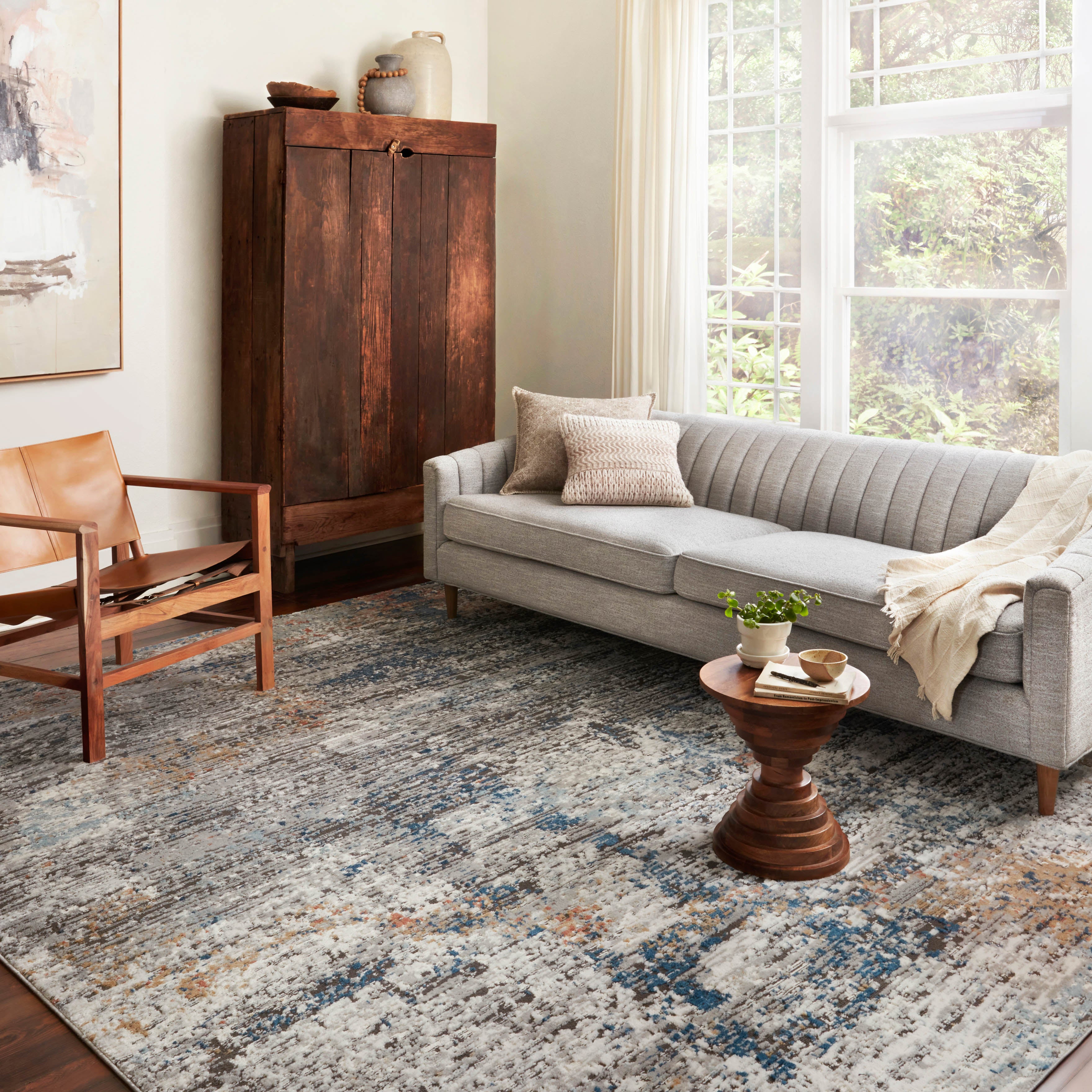 Loloi Bianca Granite / Multi Rug RUGS - synthetic Loloi