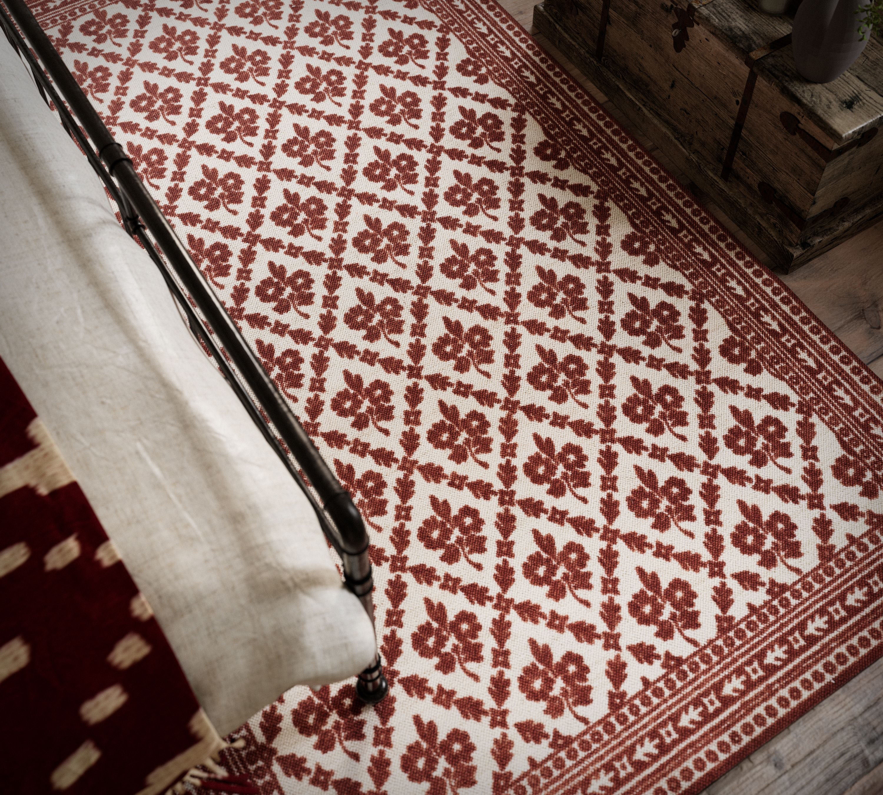Bellbury Lattice Rug RUGS - wool Momeni
