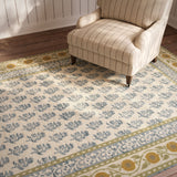 Bellbury Block Print Rug RUGS - wool Momeni