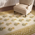 Bellbury Block Print Rug RUGS - wool Momeni