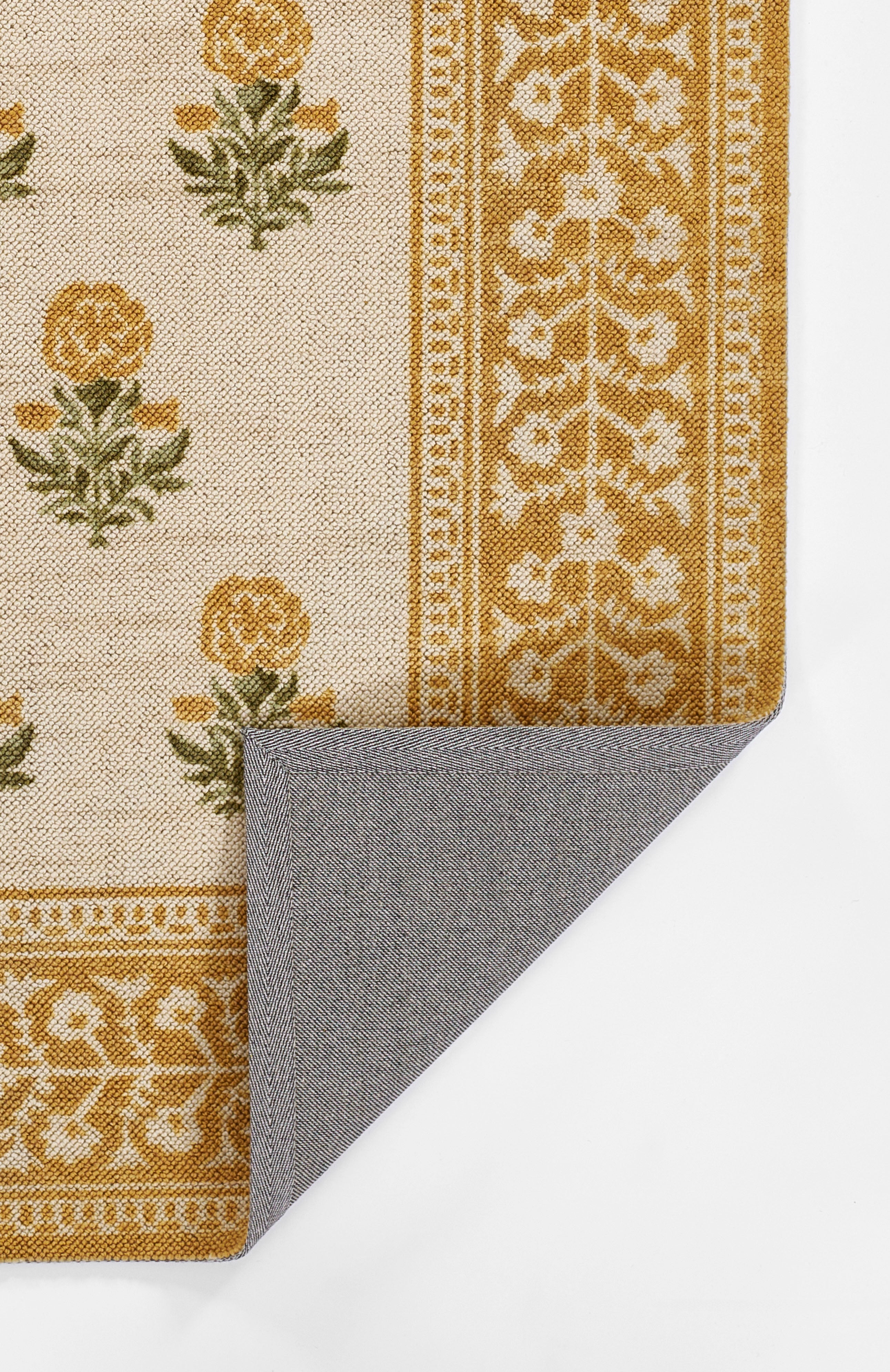 Bellbury Block Print Rug RUGS - wool Momeni