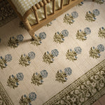 Bellbury Block Print Rug RUGS - wool Momeni