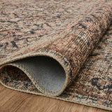 Amber Lewis x Loloi Billie Ink / Salmon Rug 0-patterned rugs Loloi