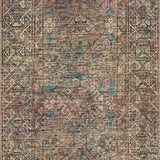 Amber Lewis x Loloi Billie Aqua / Rust Rug 0-patterned rugs Loloi