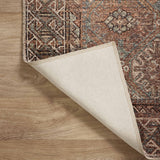 Amber Lewis x Loloi Billie Aqua / Rust Rug 0-patterned rugs Loloi