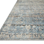 Amber Lewis x Loloi Billie Denim / Blush Rug 0-patterned rugs Loloi