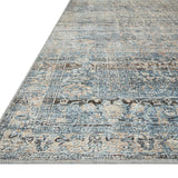 Amber Lewis x Loloi Billie Denim / Blush Rug 0-patterned rugs Loloi