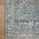Amber Lewis x Loloi Billie Denim / Blush Rug 0-patterned rugs Loloi