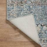 Amber Lewis x Loloi Billie Denim / Blush Rug 0-patterned rugs Loloi