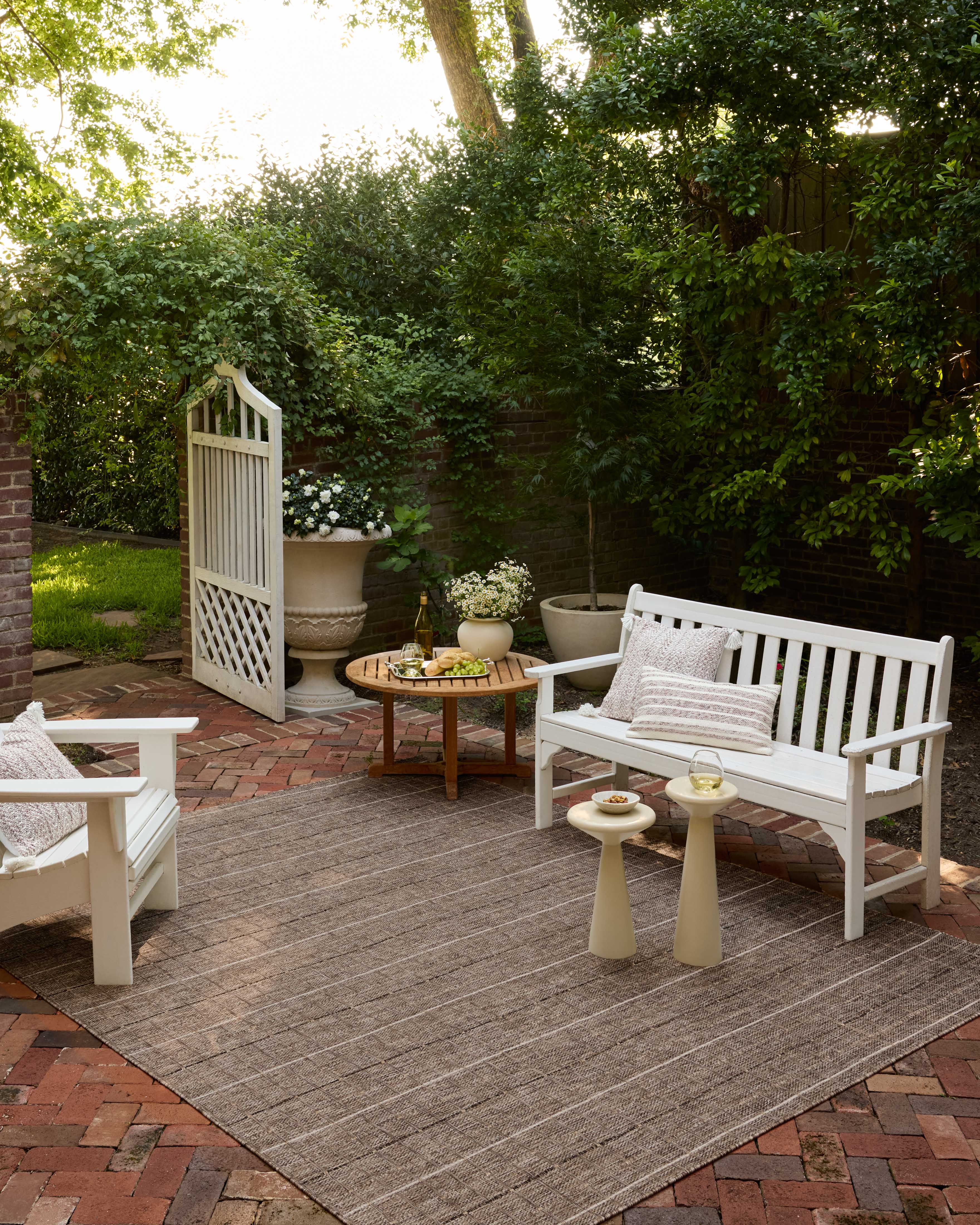 Loloi Birch Natural / Bark Indoor/Outdoor Rug Loloi