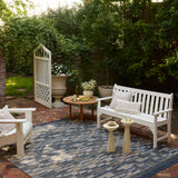 Loloi Birch Denim / Gold Indoor/Outdoor Rug Loloi