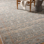 Angela Rose x Loloi Blake Ocean/ Mocha Rug 0-RUGS Loloi
