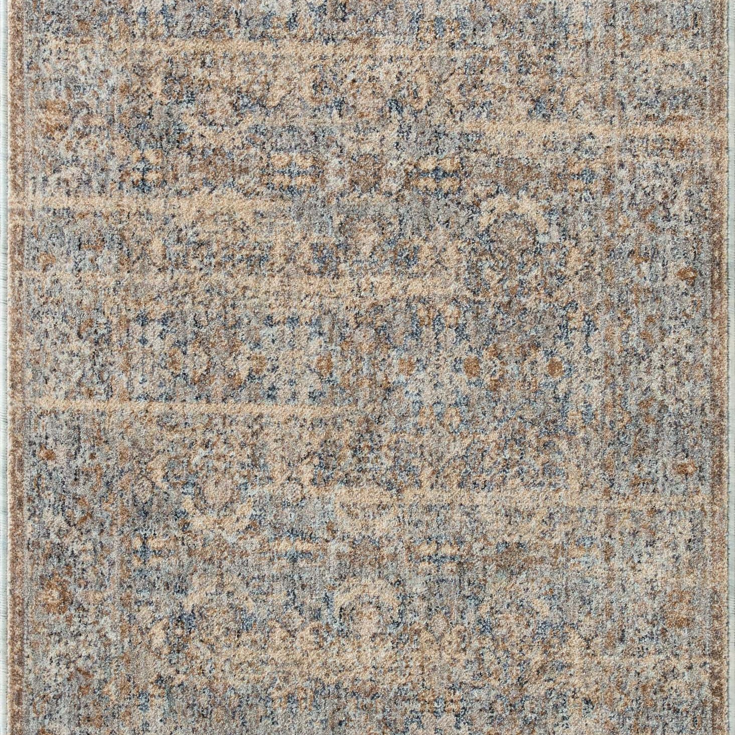 Angela Rose x Loloi Blake Ocean/ Mocha Rug 0-RUGS Loloi