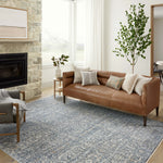 Angela Rose x Loloi Blake Denim/ Taupe Rug 0-RUGS Loloi