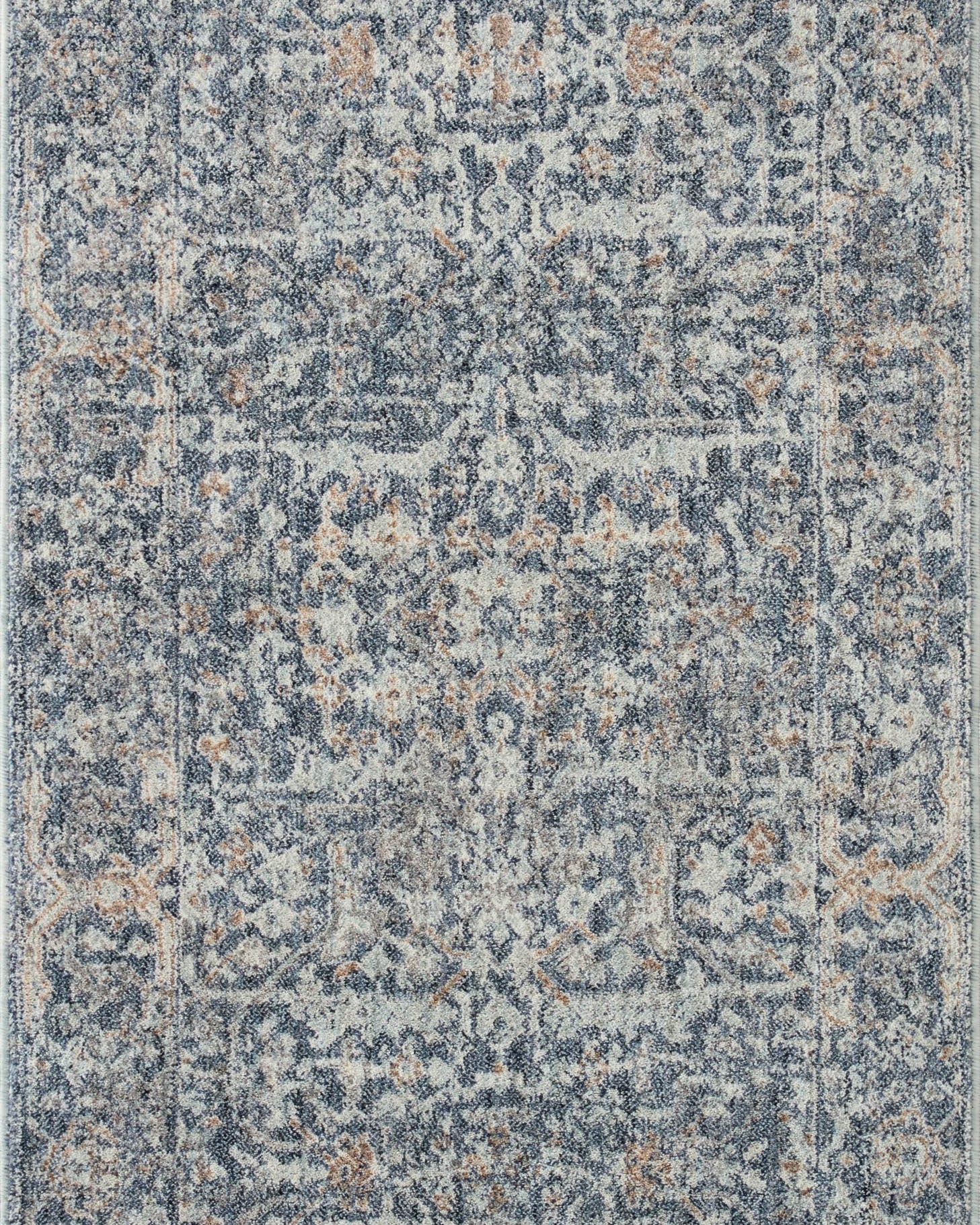 Angela Rose x Loloi Blake Denim/ Taupe Rug 0-RUGS Loloi