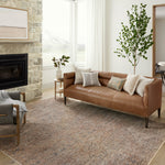 Angela Rose x Loloi Blake Taupe/ Blue Rug 0-RUGS Loloi